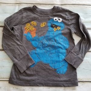 Old navy collectibles 5t cookie monster tee